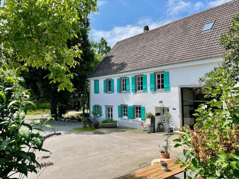 Zauberhafte Ferienscheune Im Hofgut Alte Oelmuehle Engen Exteriör bild